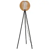 Envostar Vloerlamp Clay, zwart, Woon-/ Eetkamer, metaal, Scandinavisch, vloerlamp