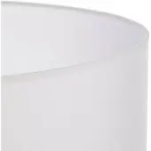 Helam Lampenkap Alba, Ø 40 cm, E27, wit Alba, wit / opaal, Woon-/ Eetkamer, Textiel / Stof / Zijde
