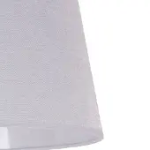 Duolla Lampenkap Classic L voor vloerlampen, wit/helder, wit / opaal, Textiel / Stof / Zijde