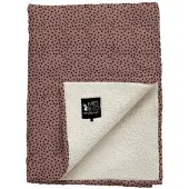 Mies & Co baby ledikantdeken soft teddy Cozy Dots 110x140 cm unisex