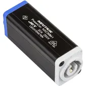 Neutrik NAC3MM Stekkeradapter [Netstekker - Netstekker] Totaal aantal polen: 3 + PE Zwart 1 stuk(s) Piece