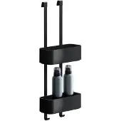 Geesa Doucherek Hangend Dubbel Frame 25 cm Zwart