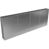Mondiaz Cubb spiegelkast 200x70x16cm dark grey met 4 deuren