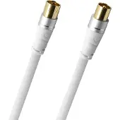 OEHLBACH SL ANTENNA Kabel 1,0m Wit