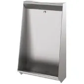 Delabie Staand inbouw urinoir L L.600 toevoer achteraan RVS 304 sat