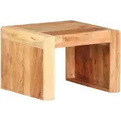 vidaXL Bijzettafel 43x40x30 cm massief acaciahout