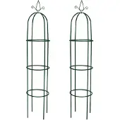 vidaXL Tuinboogtorens 2 st