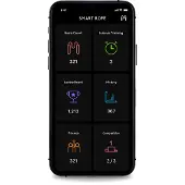 SmartRope Pure slim springtouw - zwart
