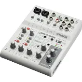 Yamaha AG06 MK2 6 Channel Mixer with USB Interface White
