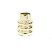 Housevitamin bubbel vaas goud - Geel / 12 x 12 x 16 cm / Keramiek