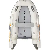 Aqua Marina U-Deluxe 250, opblaasbare boot, 2,5 meter, met luchtbodem, geschikt voor 3 personen, bijboot/dinghy
