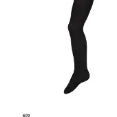 Yellow moon effen zwarte kindermaillot - maat 98-104