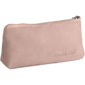 Bombata Etui Denim Triangle 20 X 10 Cm Kunstleer Roze