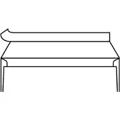 Office Envelop IEZZY C5/6 114x229mm venster rechts strip wit 500 stuks
