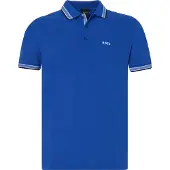 BOSS Shirt 'Paddy' royal blue/koningsblauw / zwart / wit