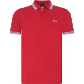 BOSS Shirt 'Paddy' knalrood / wit