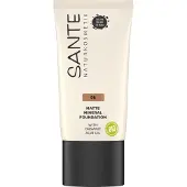 Sante Naturkosmetik Make-up gezicht Foundation & Powder Matte Mineral Foundation No. 06 Warm Caramel