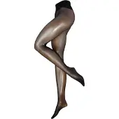 Wolford Individual 10 Tights Beenmode Dames - Donkerblauw - Maat L