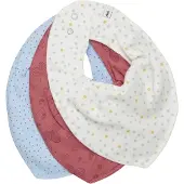 Pippi Baby Sabberlätzchen - 3er-Pack - Baroque Rose - - One Size - Babylätzchen