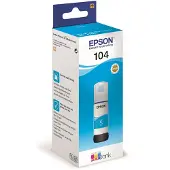 Epson 104 Inktflesje Cyaan