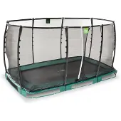 Exit Allure Premium inground trampoline 214x366cm - groen