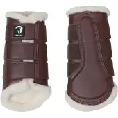 Horka beenbeschermer bont (Kleur: bruin, Maat: XL)