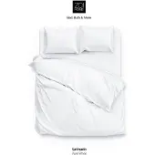 Zo! Home Zo!Home Satinado Pure White - 100% Katoen-Satijn 240 x 200/220 cm