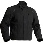Halvarssons Naren, waterdichte motorfietsjas, textiel, zwart, maat 50