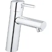 GROHE Concetto - Wastafelkraan met Push-Open afvoerplug, chroom 23932001
