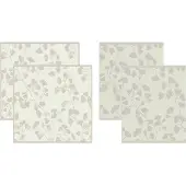 DDDDD Combiset Kenchi Cream 2 Keukendoeken + 2 Theedoeken-60 x 65 cm