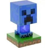 Paladone Minecraft-lamp met het icoon van de "Charged Creeper"