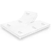 Droommatras Traagschuim splittopper Tencel DeLuxe 200x200 dikte 11 cm