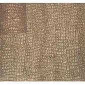 Overig Vliesbehang Krokodil - Brons - 10,05 M X 52 Cm