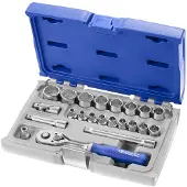 Expert by Facom 12-kantdoppenset 3/8" | 22-delig | in koffer - E031805