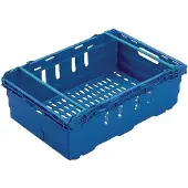 Vogue Voedsel opslagkrat blauw | 35 liter