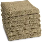 DDDDD - 6x Keukendoek - Fence - 50x55 cm - Zandkleur - 6 stuks