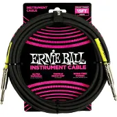 Ernie Ball PVC Straight Straight Inst Cable 4,6 m Recht - Recht Instrumentkabel