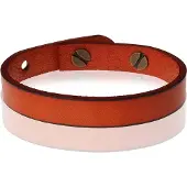 Stone Valley leren armband Verstelbaar Heren Bruin