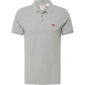 Levi's Shirt grijs gemêleerd / rood / wit