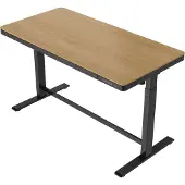 Euroseats Bureau Eiken, zwart 1.400 x 700 x 1.220 x 730 - 1.220 mm