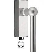 Formani FERROVIA FVL110-DKLOCK draaikiepgarnituur afsluitbaar - mat RVS