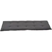 Lesli Living tuinbank kussen antraciet 150x35x6 cm