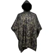 vidaXL Regenponcho voor kamperen/wandelen leger waterdicht camouflage