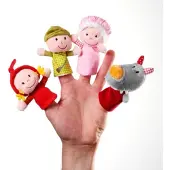 Lilliputiens Vingerpopjes Roodkapje