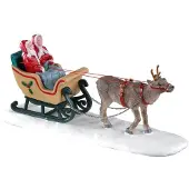 Lemax North pole sleigh ride kerstfiguur