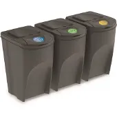 Prosperplast Sortibox Recyclebak 105l 3 Eenheden