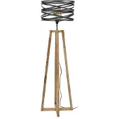 Dimehouse Houten vloerlamp Twist
