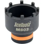 Icetoolz Borgring afnemer voor Bosch Gen 4 e-bike systemen - 8-notch x 42mm - Geschikt voor onderhoud en reparatie