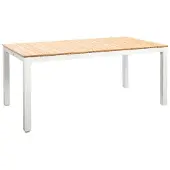 Yoi Tuintafel Arashi White Teak 169 x 90 cm