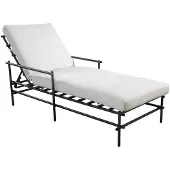 Yoi Ligbed Ki Lounger Alu Dark Grey